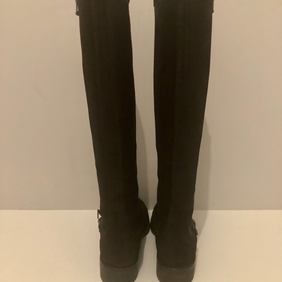 Jimmy Choo Rugged Leather Boots Brown - Picture 4 of 5